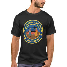 Byggnadsarbetare föds i december-alternativ design