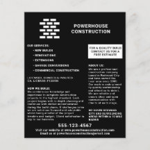 Byggnadsbyggaren Brick Mönster Black