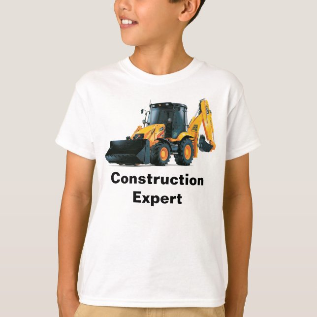 Byggnadsexpert T Shirt (Framsida)