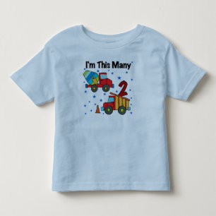 Byggnadsgåvor, andra födelsedag, Fordon T-shirt