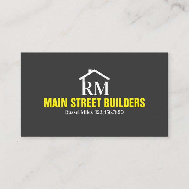 Byggnadskort Visitkort (Framsida)