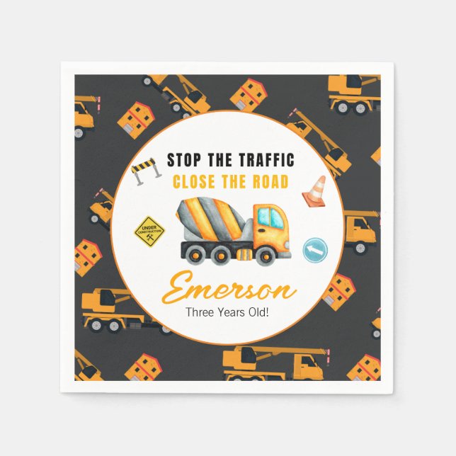 Byggnadsverk, Födelsedagsfest Pappersservett (Framsidan)