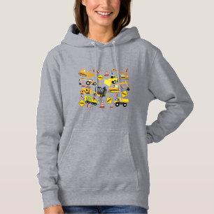 Byggnadsverk Lastbilar Mönster T Shirt