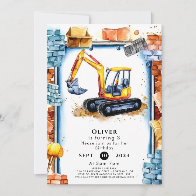 Byggnation av Anpassningsbar Inbjudningar (Framsida)