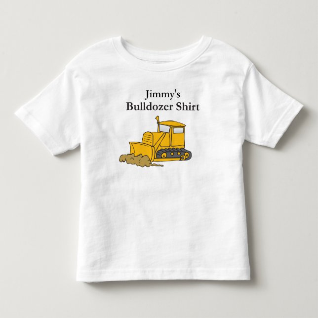 Byggnation av bulldozer-anpassningsbar tröja (Framsida)