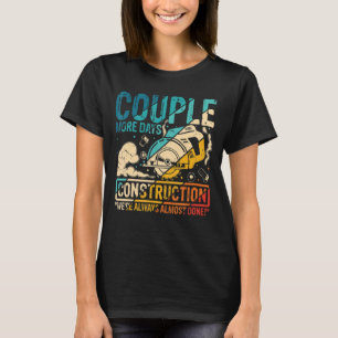 Byggnation av byggarbetsplats i manar t shirt