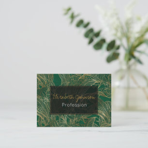 Byggnation av den moderna Grönten Guld, botanisk Visitkort