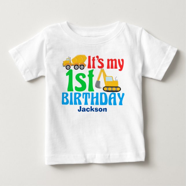 Byggnation av Fordon Party T Shirt (Framsida)