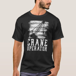 Byggnation av Heavy Equipment Site W T Shirt
