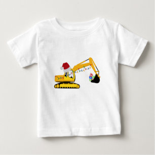 Byggnation av julgranen Lastbil T Shirt