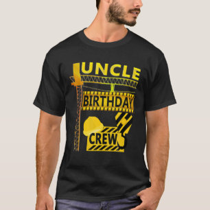 Byggnation av manar farbror Birthday Crew B-Day T Shirt