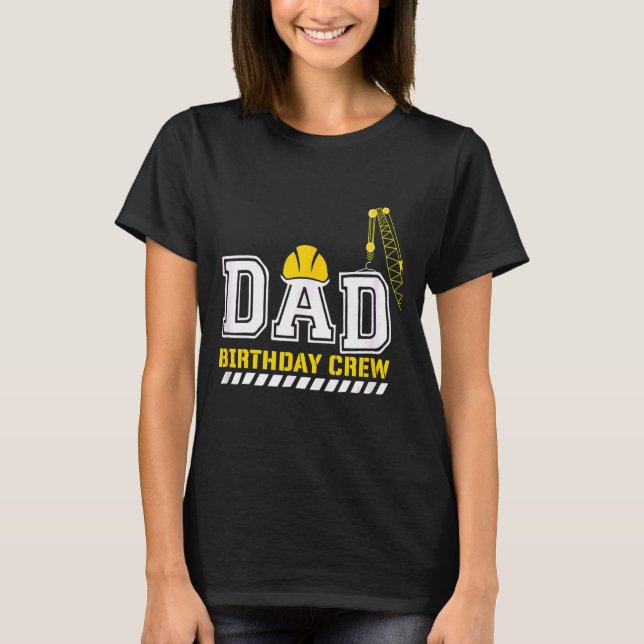 Byggnationsarbetare för manar Pappa T Shirt (Framsida)