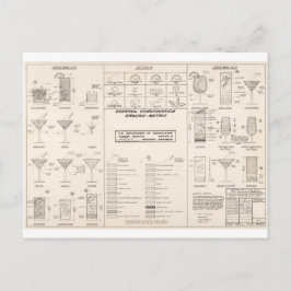 Byggradsdiagram för halvmånskundsfartyg vykort