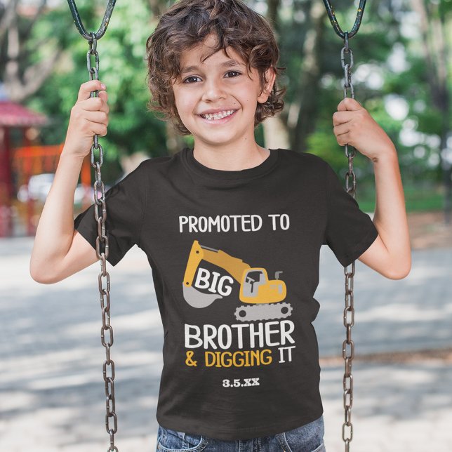 Byggstorebror Gräver v2 Kid T Shirt (Skapare uppladdad)