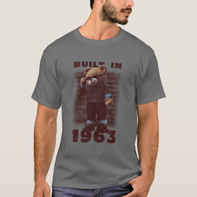 Byggt 1963 B-dagars gåva till honom | 60 år T Shirt (Framsida)