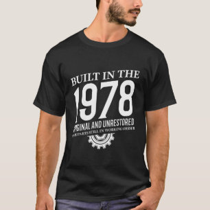 Byggt 1978 t shirt