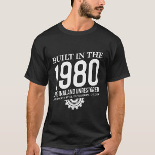 Byggt 1980 t shirt