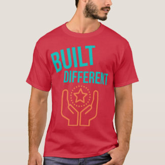 Byggt annan motiverad offert t shirt