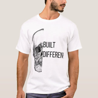 Byggt annan Skull T-Shirt - Edgy Urban