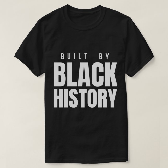 Byggt av svart historik Nba Classic T-Shirt (Design framsida)