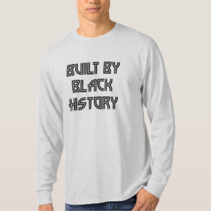 Byggt av svart historik T-Shirt