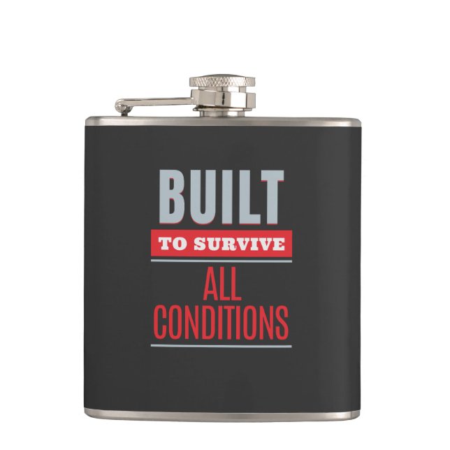 Byggt för att Överleva all Villkor-offertflyttning Fickplunta (Framsidan)