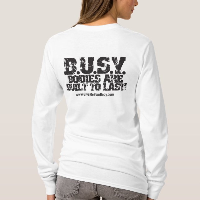 Byggt för att vara tee shirt (Baksida)