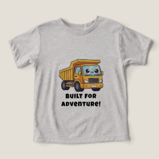 Byggt för Äventyr - Lastbil-design T Shirt