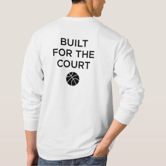 Byggt för domstolen - Minimalistisk basketdesign T Shirt