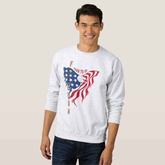 Byggt för frihet | Manar Sweatshirt (Hel framsida)