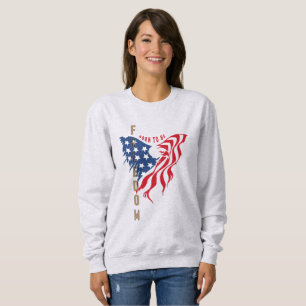 Byggt för frihet Sötskjorta för kvinnor T Shirt