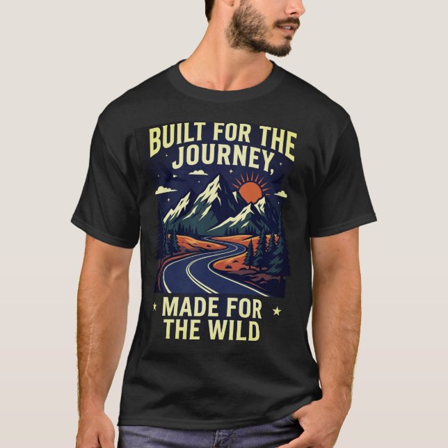 Byggt för resan T-shirt (Framsida)