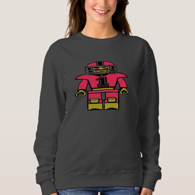 Byggt för "Women's Football Sweatshirt" T Shirt (Framsida)
