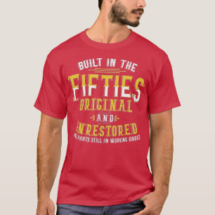 Byggt i femtio ursprungliga, oåterställda 60:e föd t shirt