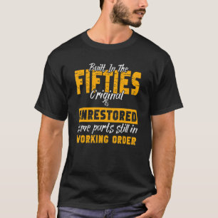 Byggt i femtio ursprungliga &oåterställda band, fö t shirt