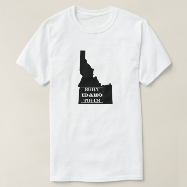 BYGGT IDAHO TUFF STATE T SHIRT (Design framsida)