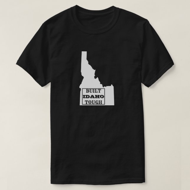 BYGGT IDAHO TUFF STATE T SHIRT (Design framsida)