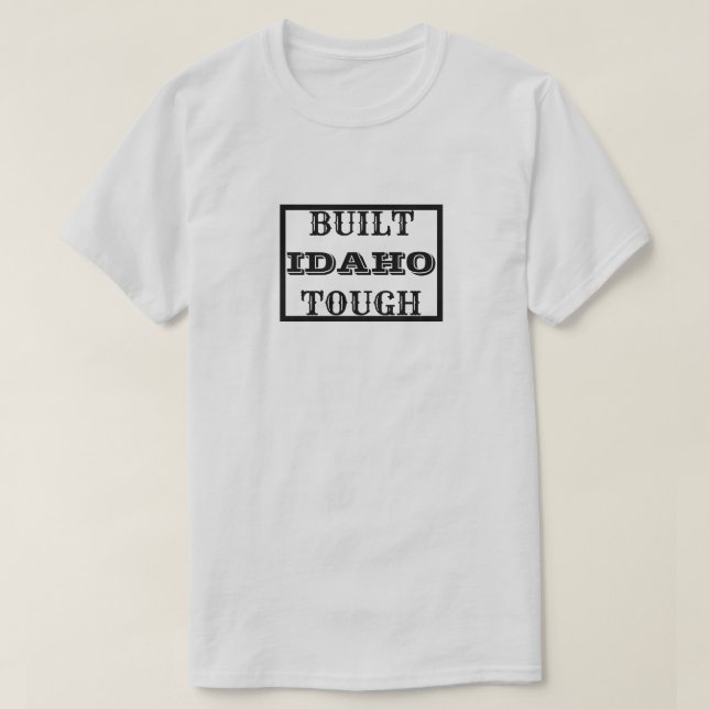 BYGGT IDAHO-TUFF T SHIRT (Design framsida)