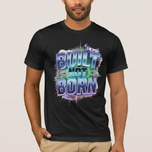 BYGGT INTE BORN - Motivering för djärvt urban Grun T Shirt