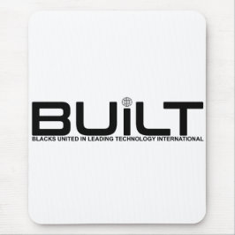 Byggt Logotyp Mousepad Musmatta