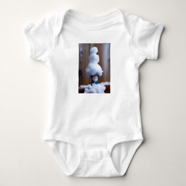 BYGGT SNÖGUBBE V T SHIRT (Framsida)