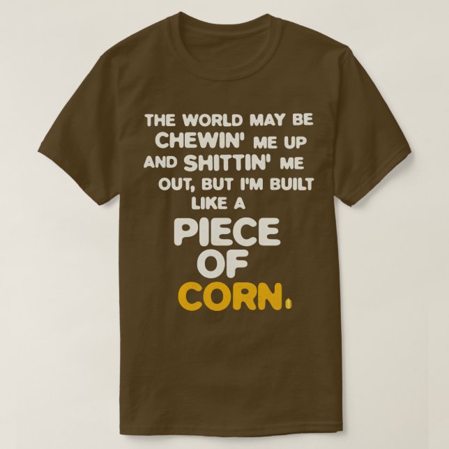 Byggt som Biet i Maj T Shirt (Design framsida)