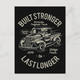 Byggt starkare till Senaste längre | USA Toughest  Vykort