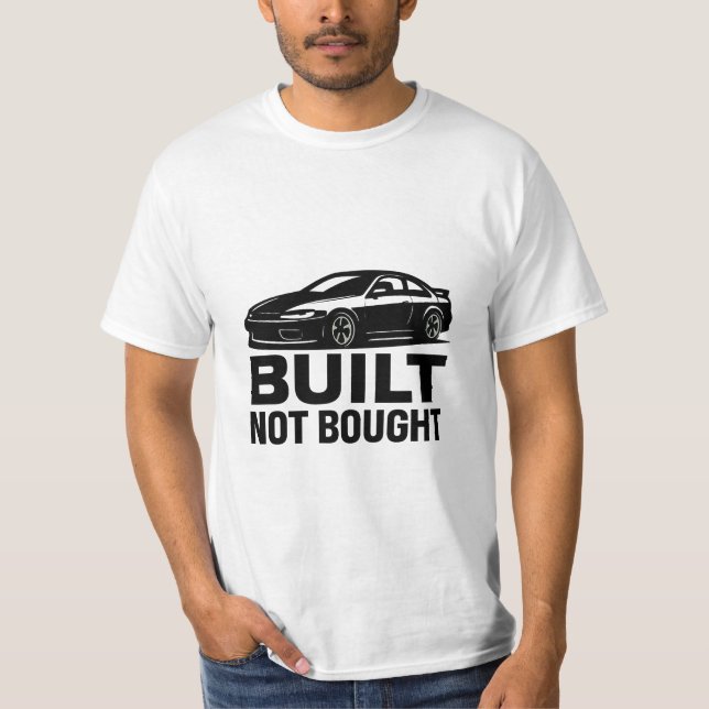 Byggt T-Shirt-Anpassningsbar utan köp - bilentusia T Shirt (Framsida)