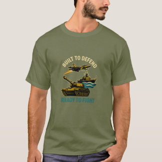 : Byggt till Defend, T Shirt