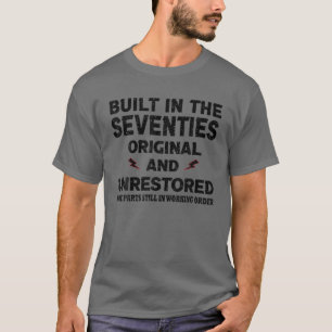 Byggt under 70-talet, ursprungliga och ej återst t shirt