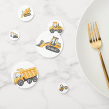 Byggtema Födelsedag Bordskonfetti | Festdekoration