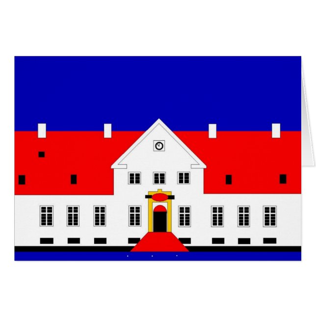 Bygholm Palace Hälsningskort (Framsidan Horizontal)
