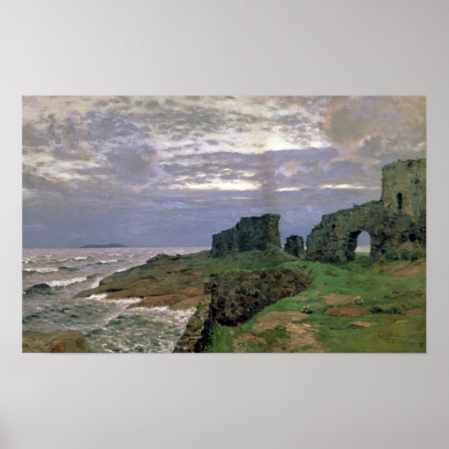 Bygone Days, Twilight, Finland, 1897 Poster (Framsidan)