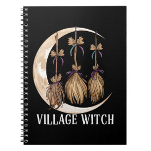 Byhäxa Gotisk Ockult Wicca Pagan Natur Anteckningsbok